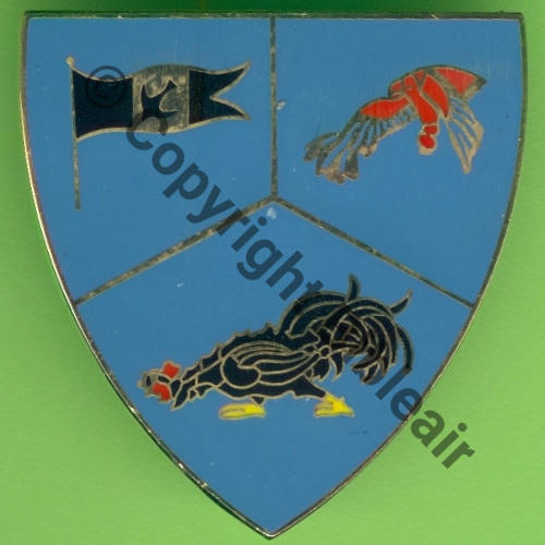 NAV A1284 EC.1.3 NAVARRE NANCY  SM Tambour argente bride trous Dos dore scintillant 39mm Src.Y.GENTY 11Eur01.17 